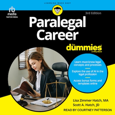 Paralegal Career For Dummies, 3rd Edition