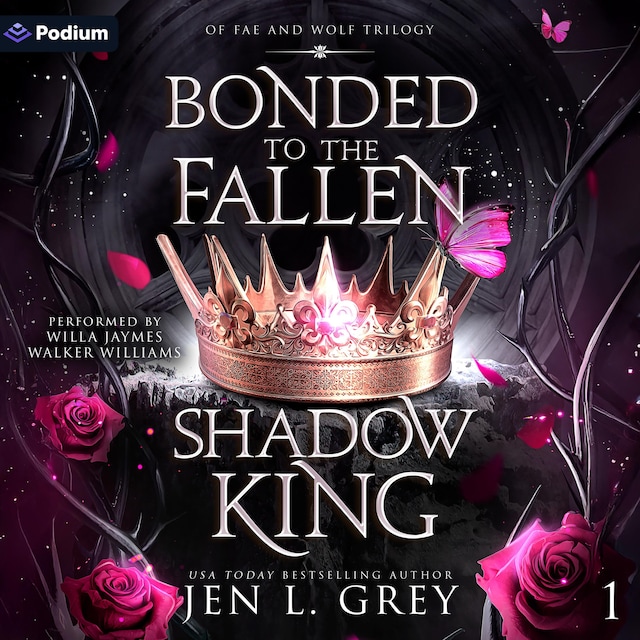 Book cover for Bonded to the Fallen Shadow King