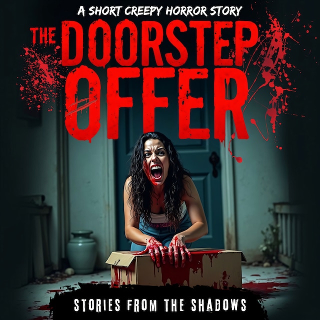 Book cover for The Doorstep Offer. A Short Creepy Horror Story