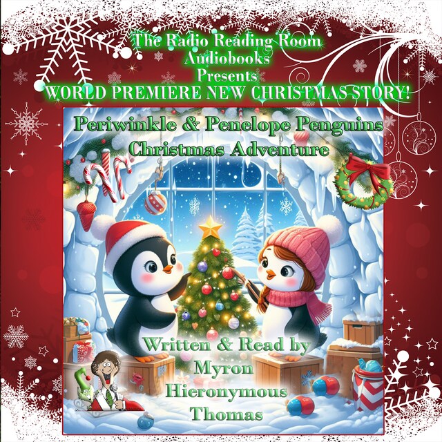 Book cover for Periwinkle & Penelope Penguins Christmas Adventure