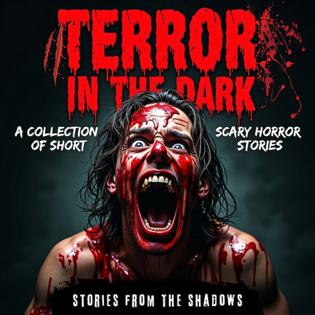 Book cover for Terror in the Dark. A Collection of Short Scary Horror Stories