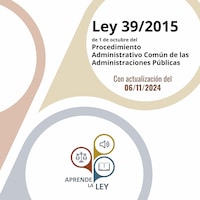 Ley 39/2015 de 1 de octubre del Procedimiento Administrativo Común de las Administraciones Públicas