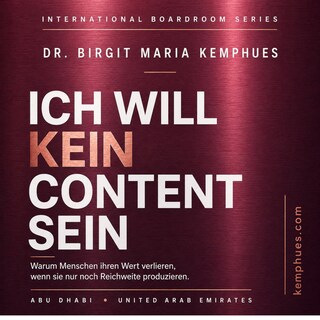 Ich will kein Content sein - German Edition! als Hörbuch