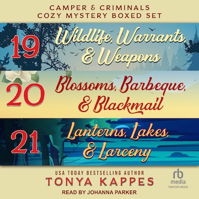 Camper and Criminals Cozy Mystery Boxed Set: Books 19-21