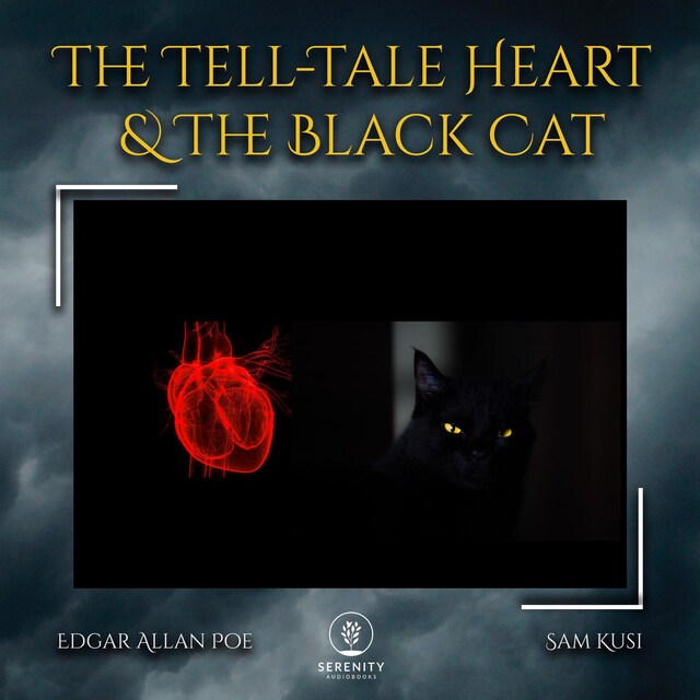 Kirjankansi teokselle The Tell-Tale Heart & The Black Cat