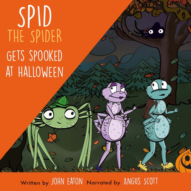 Book cover for Spid the Spider Gets Spooked at Halloween