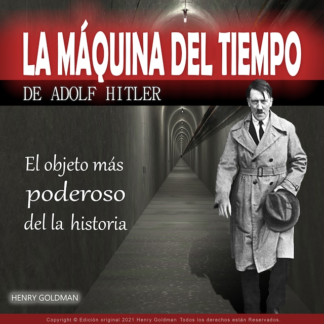 Kirjankansi teokselle La máquina del tiempo de Adolf Hitler