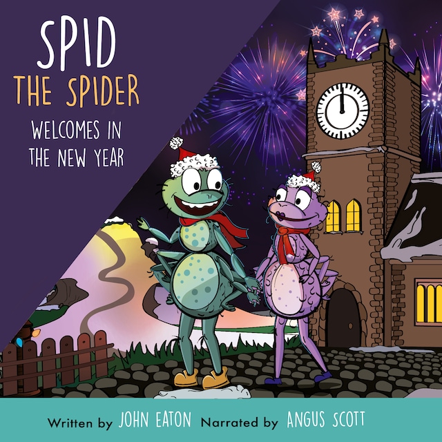 Book cover for Spid the Spider Welcomes in the New Year