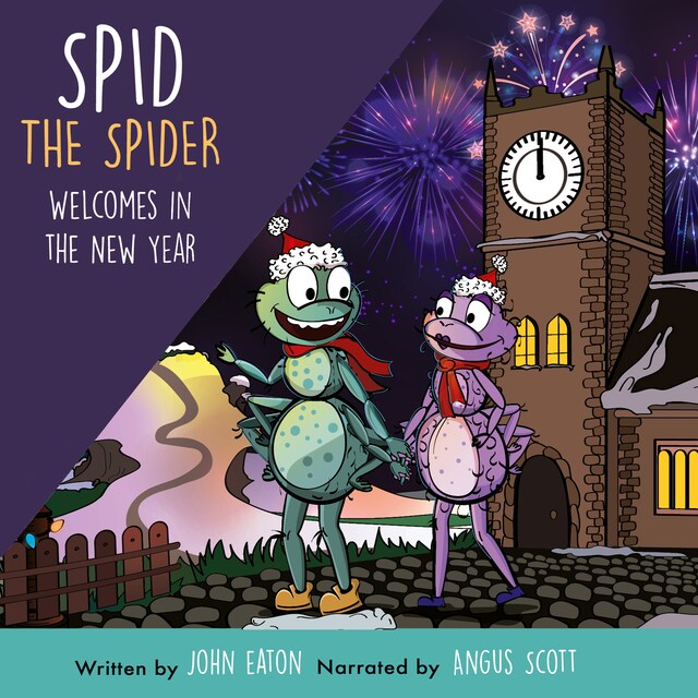 Book cover for Spid the Spider Welcomes in the New Year