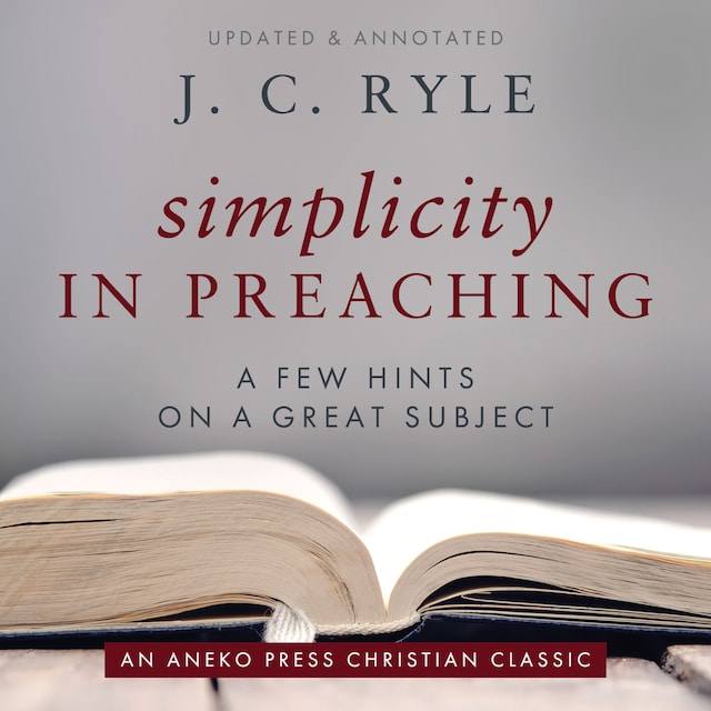 Book cover for Simplicity in Preaching