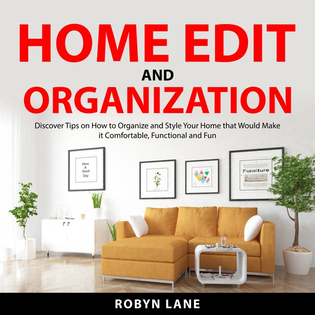 Copertina del libro per Home Edit and Organization