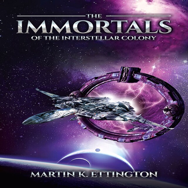 Book cover for The Immortals of the Interstellar Colony