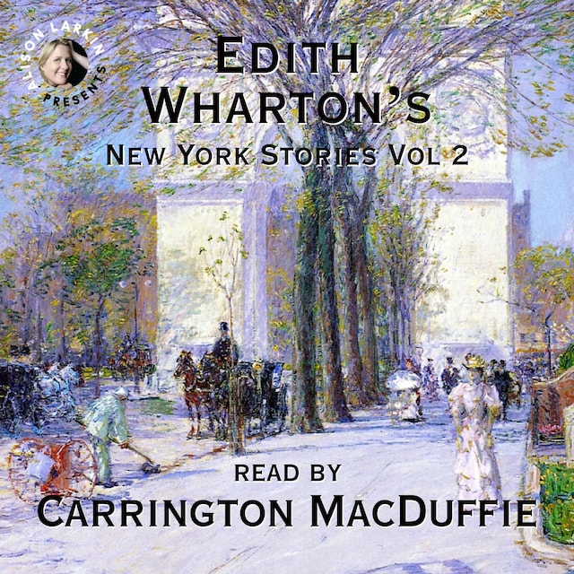 Book cover for Edith Wharton's New York Stories Vol. 2