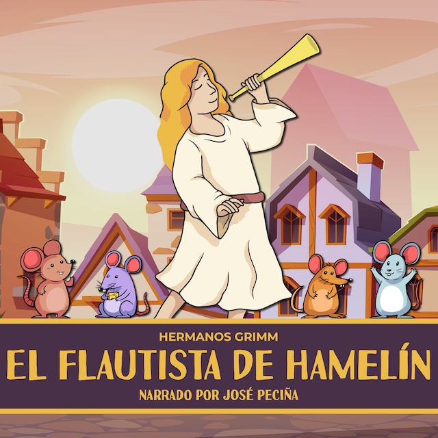 Couverture de livre pour El Flautista De Hamelín
