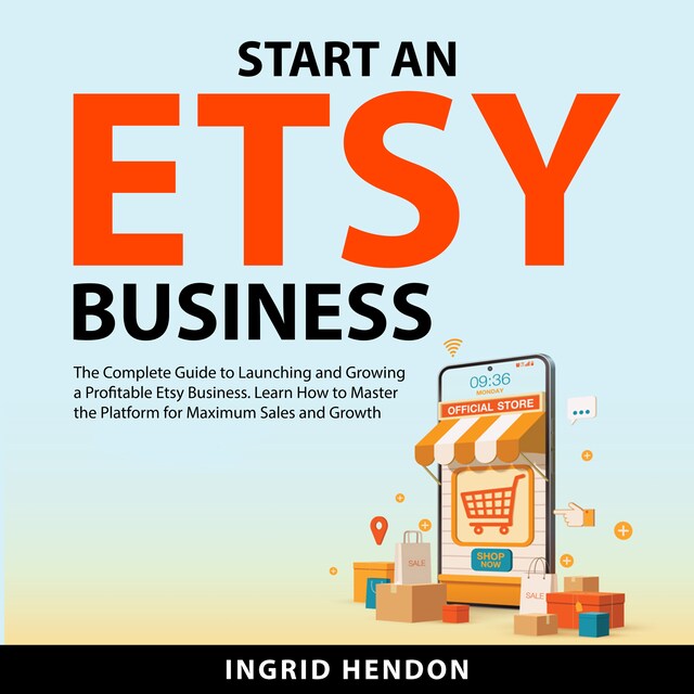 Kirjankansi teokselle Start an Etsy Business