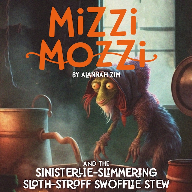 Book cover for Mizzi Mozzi And The Sinisterlie Slimmering Sloth-Stroff Swofflie Stew