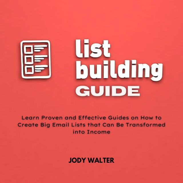 Bokomslag for List Building Guide