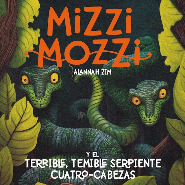 Book cover for Mizzi Mozzi Y El Terrible-Temible Serpiente Cuatro-Cabezas