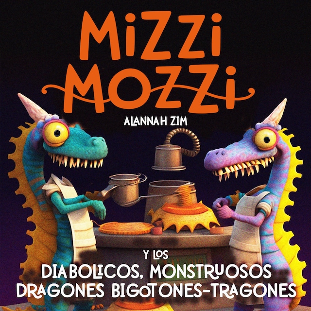Book cover for Mizzi Mozzi Y Los Diabólicos, Monstruosos Dragones Bigotones-Tragones