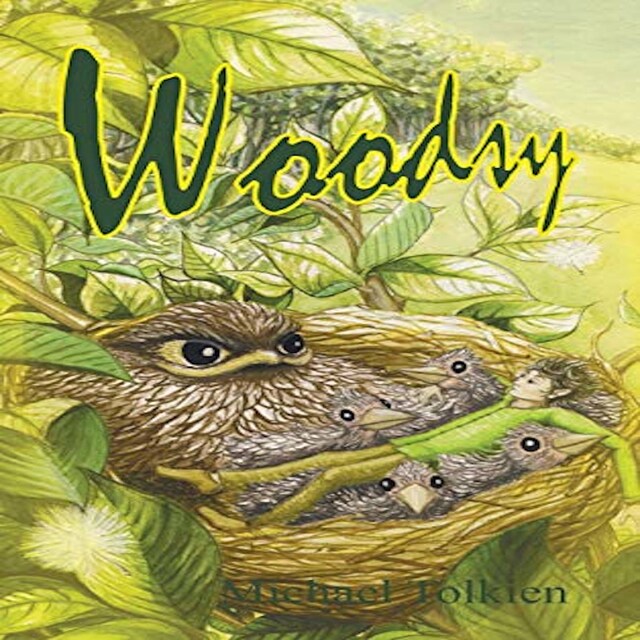 Kirjankansi teokselle Woodsy