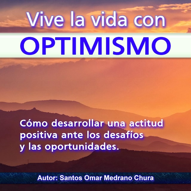 Book cover for Vive la vida con optimismo