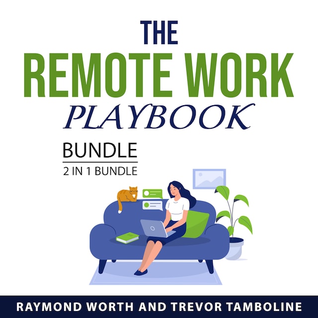 Portada de libro para The Remote Work Playbook Bundle, 2 in 1 Bundle