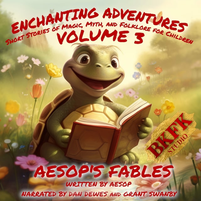 Book cover for Enchanting Adventures: Short Stories of Magic, Myth, and Folklore for Children - Volume 3: Aesop's Fables