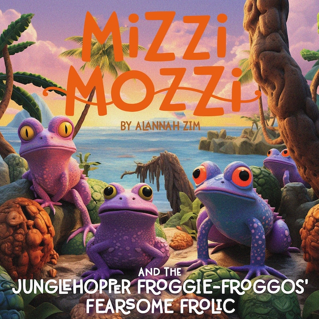 Book cover for Mizzi Mozzi And The Junglehopper Froggie-Froggos' Fearsome Frolic