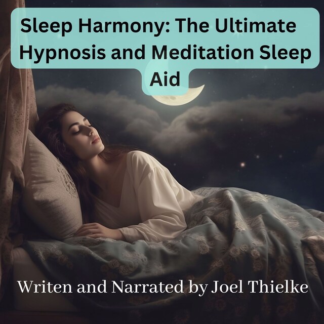 Kirjankansi teokselle Sleep Harmony: The Ultimate Hypnosis and Meditation Sleep Aid