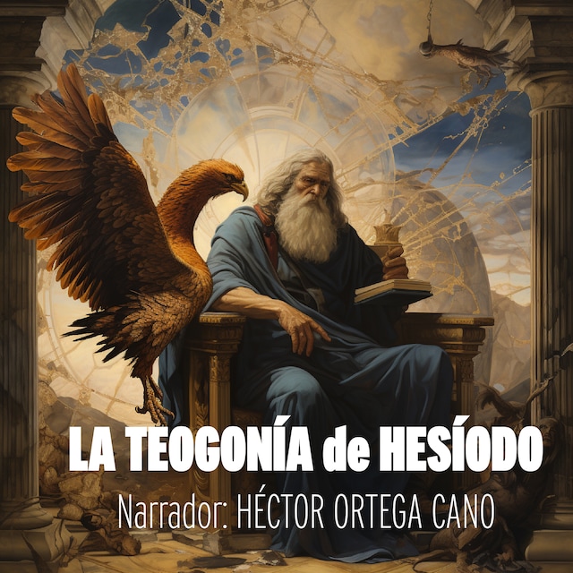 Portada de libro para La Teogonía de  Hesíodo