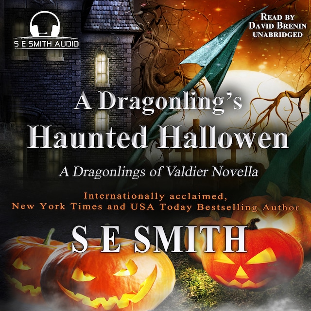 Kirjankansi teokselle A Dragonlings’ Haunted Halloween