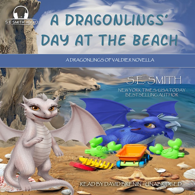Couverture de livre pour A Dragonlings' Day at the Beach