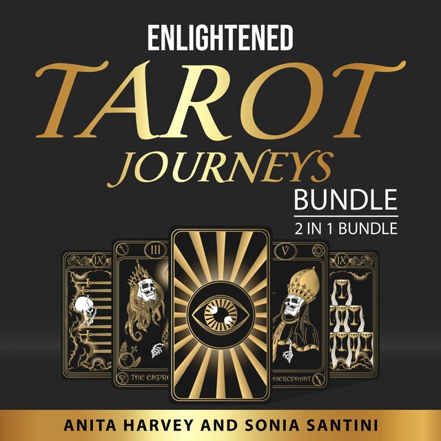 Boekomslag van Enlightened Tarot Journeys Bundle, 2 in 1 Bundle