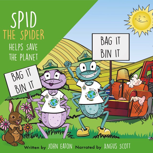 Book cover for Spid the Spider Helps Save the Planet