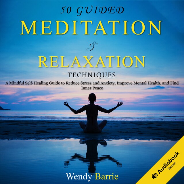 Book cover for Guided Meditation & Relaxation Techniques