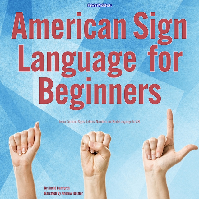 Portada de libro para American Sign Language for Beginners