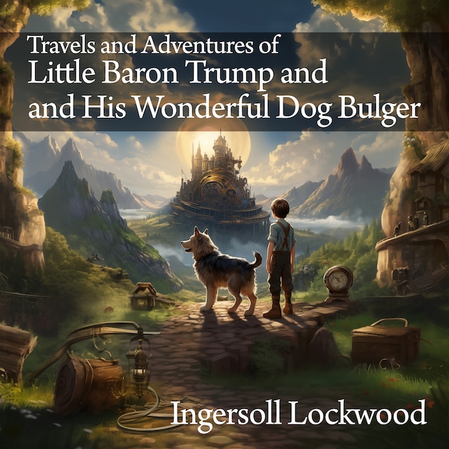 Kirjankansi teokselle Travels and Adventures of Little Baron Trump and His Wonderful Dog Bulger