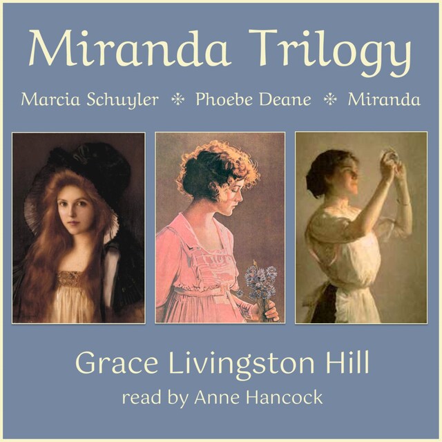Kirjankansi teokselle Miranda Trilogy