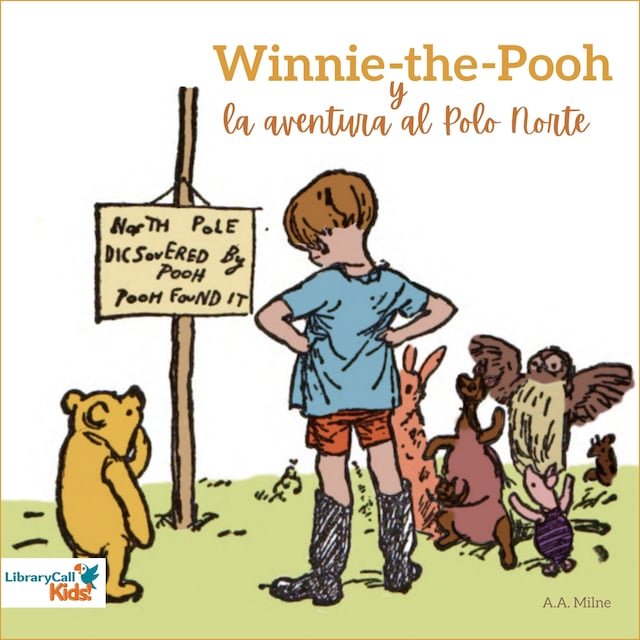 Portada de libro para Winnie-the-Pooh y la aventura al polo norte