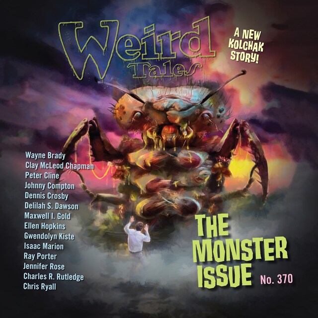 Book cover for Weird Tales Magazine No. 370