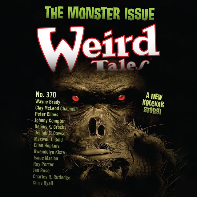 Book cover for Weird Tales Magazine No. 370