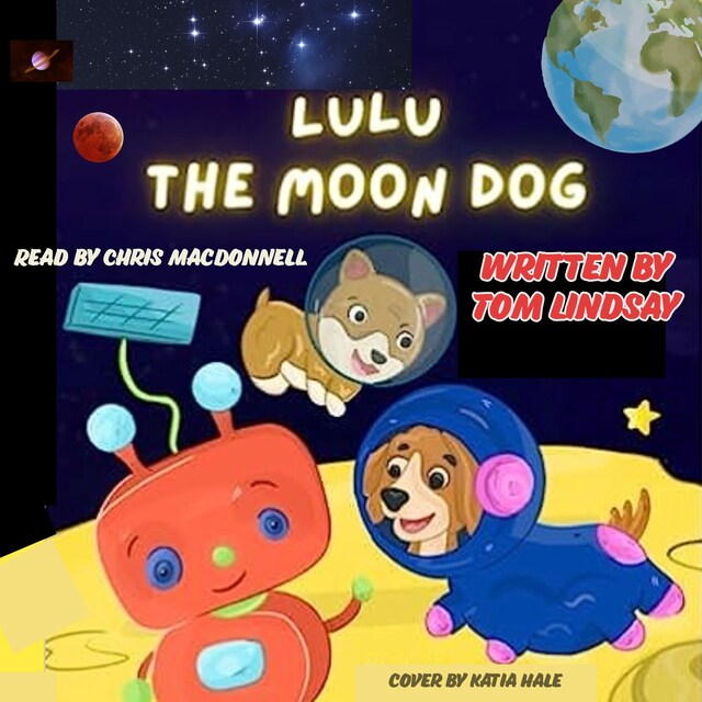 Book cover for Lulu the Moon Dog
