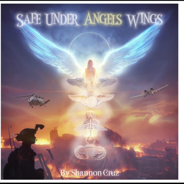 Portada de libro para Safe Under Angels Wings