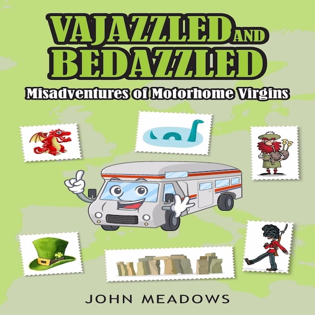 Book cover for Vajazzled & Bedazzled: Misadventures of Motorhome Virgins