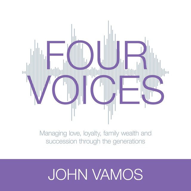 Buchcover für Four voices