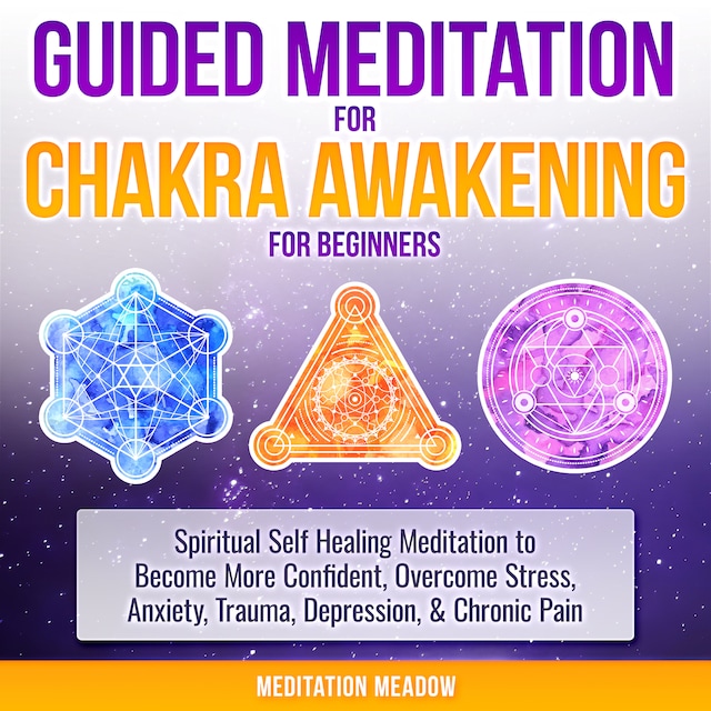 Book cover for Guided Meditation for Chakra Awakening for Beginners