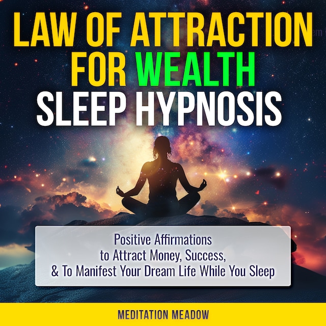 Book cover for Law of Attraction for Wealth Sleep Hypnosis