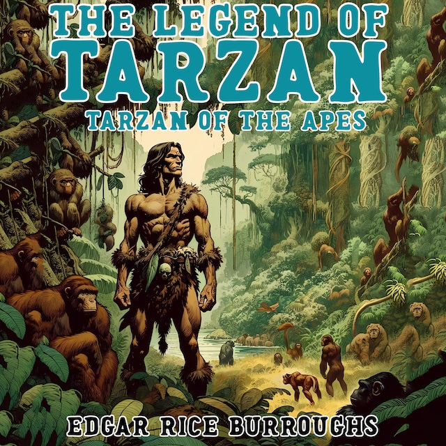 Book cover for The Legend of Tarzan