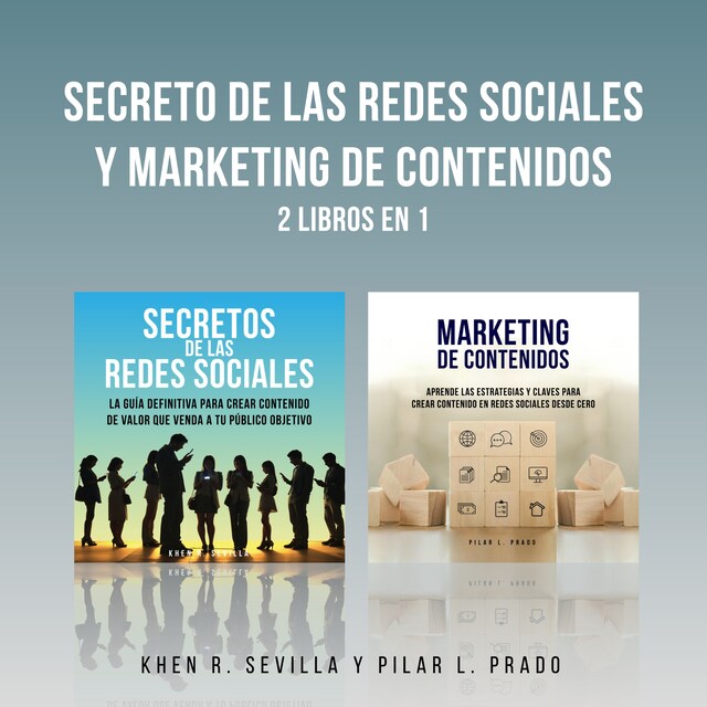 Couverture de livre pour Secretos De Las Redes Sociales y Marketing de Contenidos: 2 Libros en 1