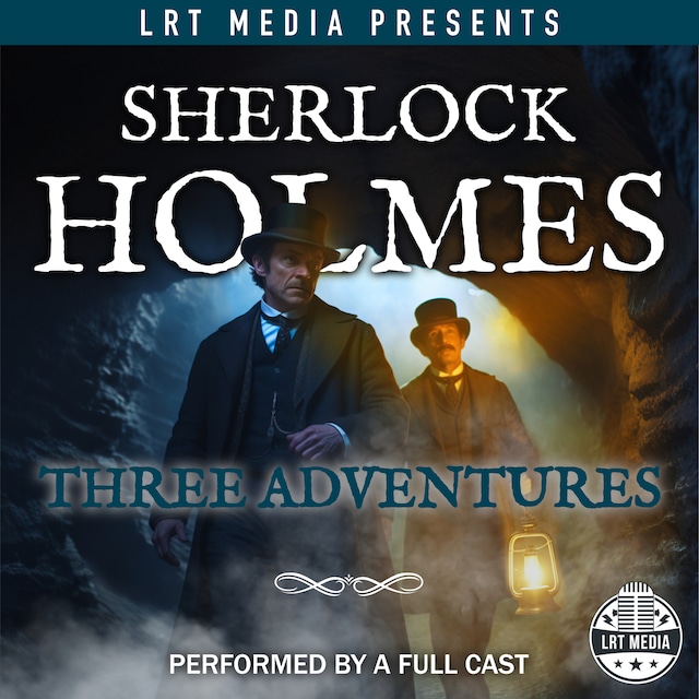 Couverture de livre pour Sherlock Holmes: Three Adventures